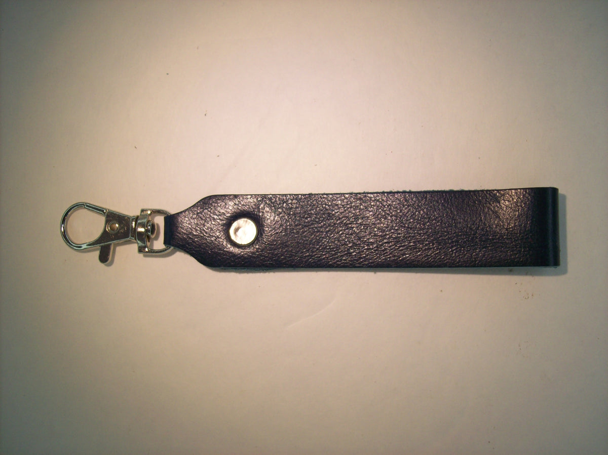 Plain Mini Leather Keychain
