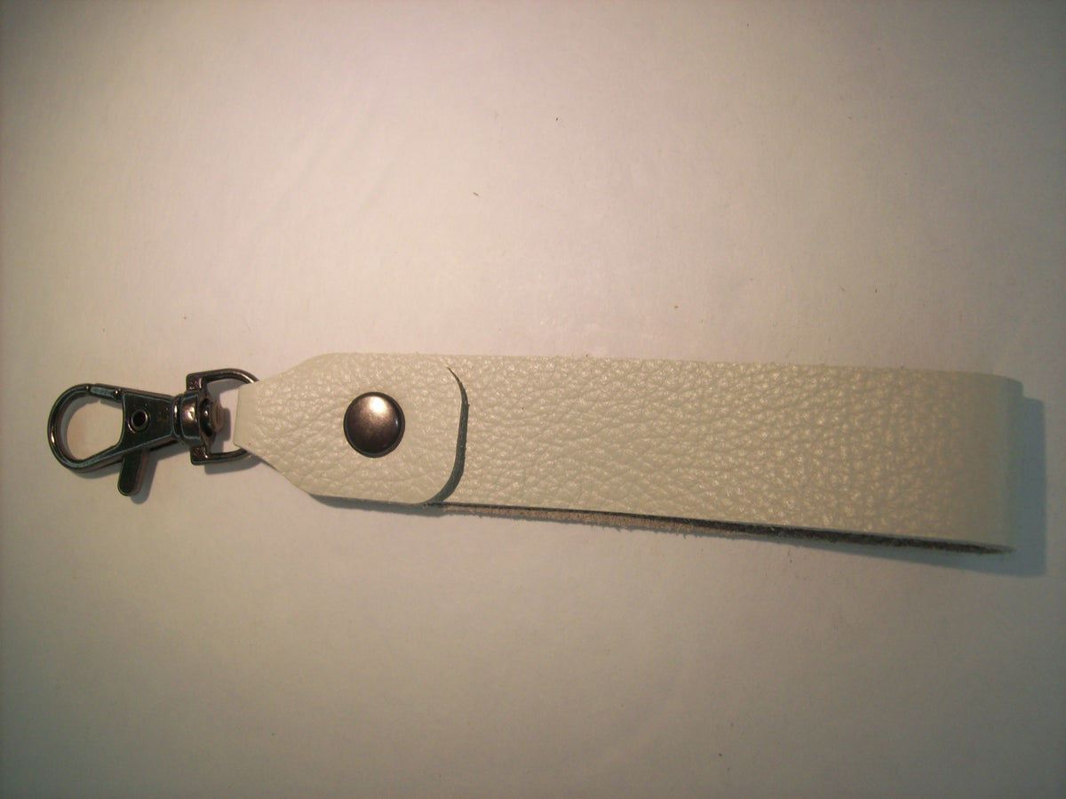 Plain Mini Leather Keychain