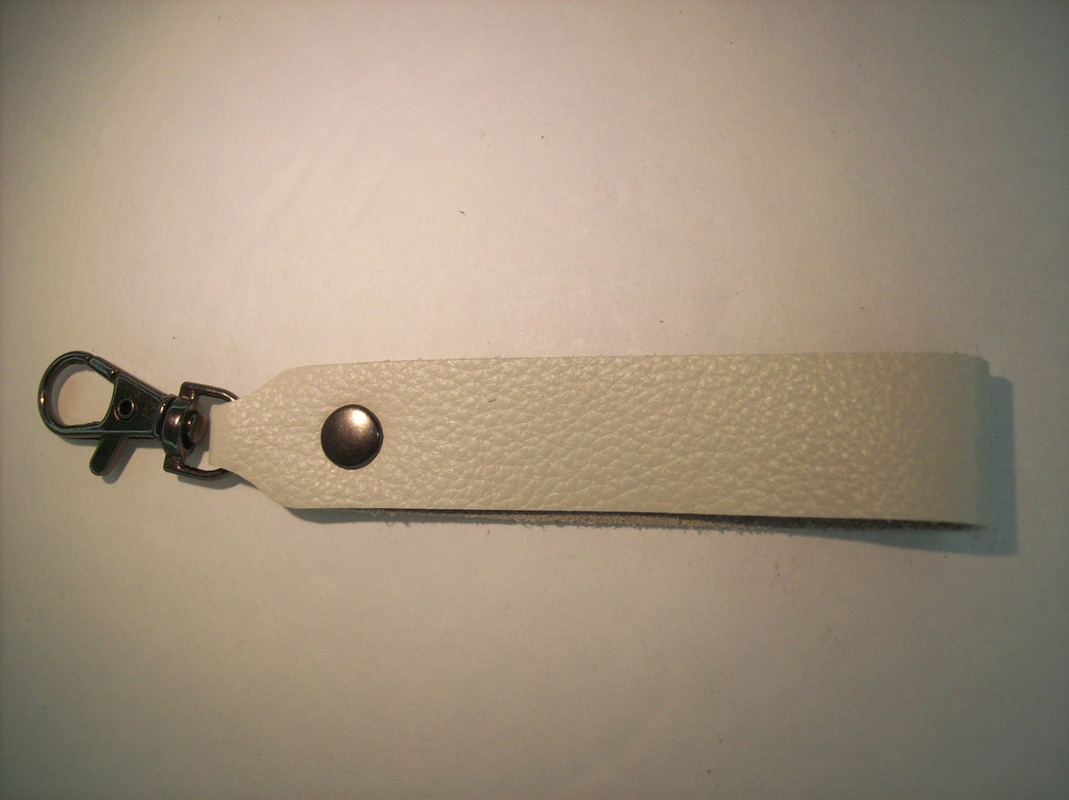 Plain Mini Leather Keychain