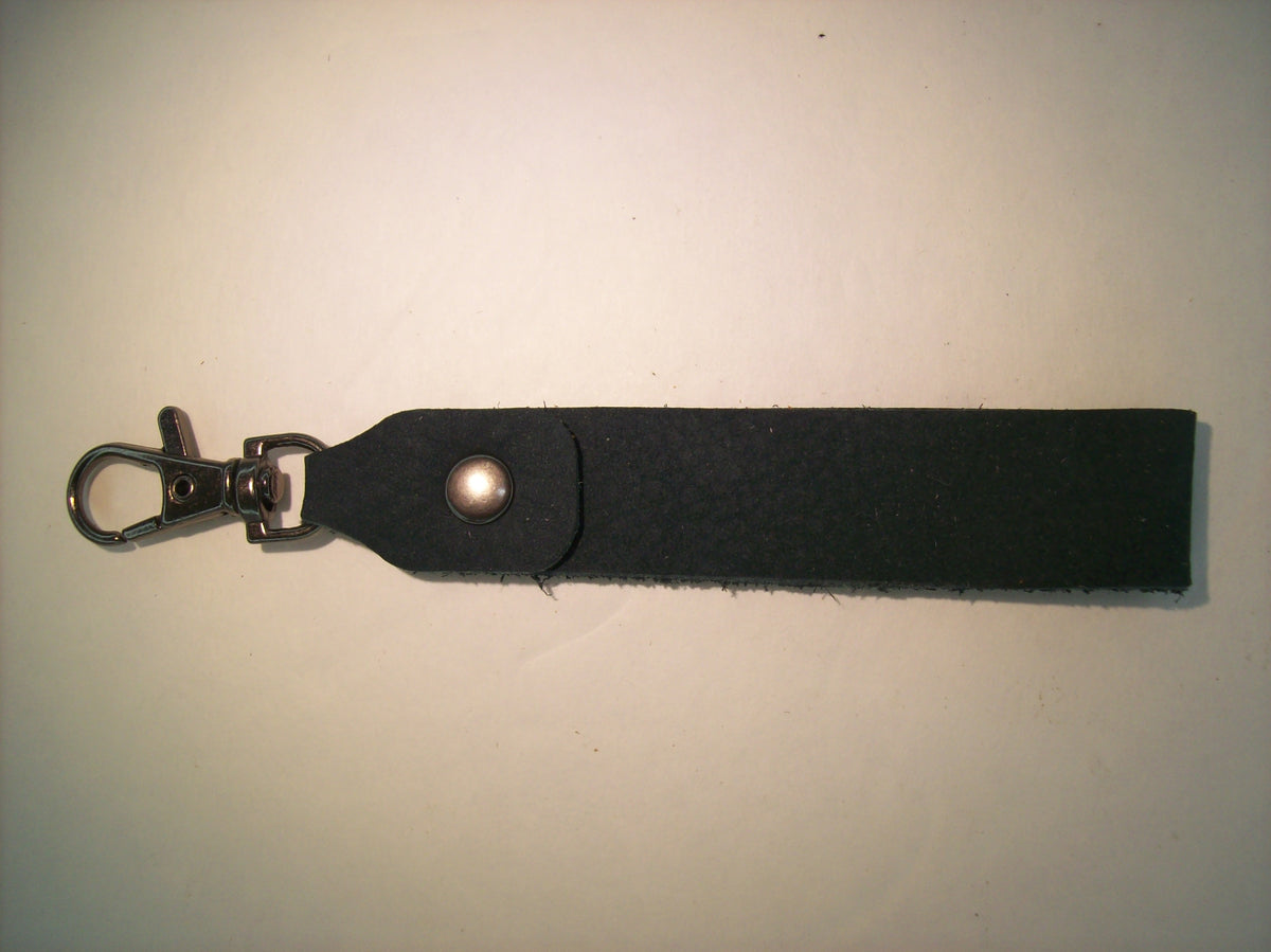 Plain Mini Leather Keychain