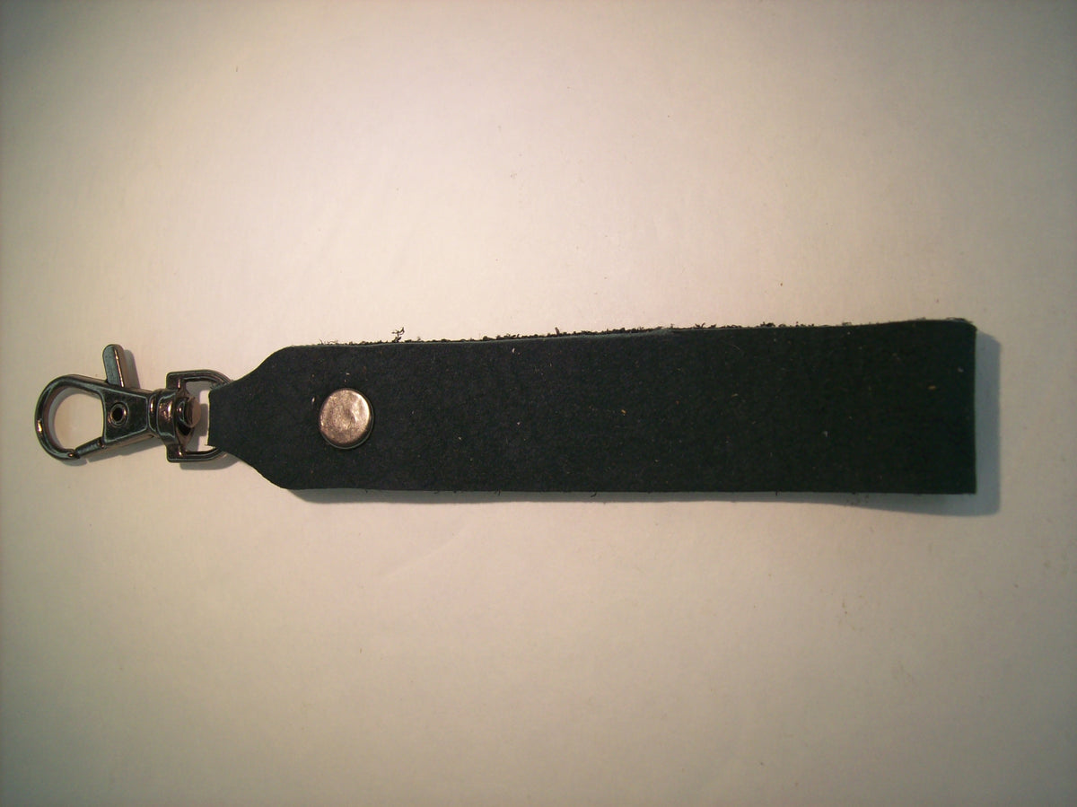 Plain Mini Leather Keychain