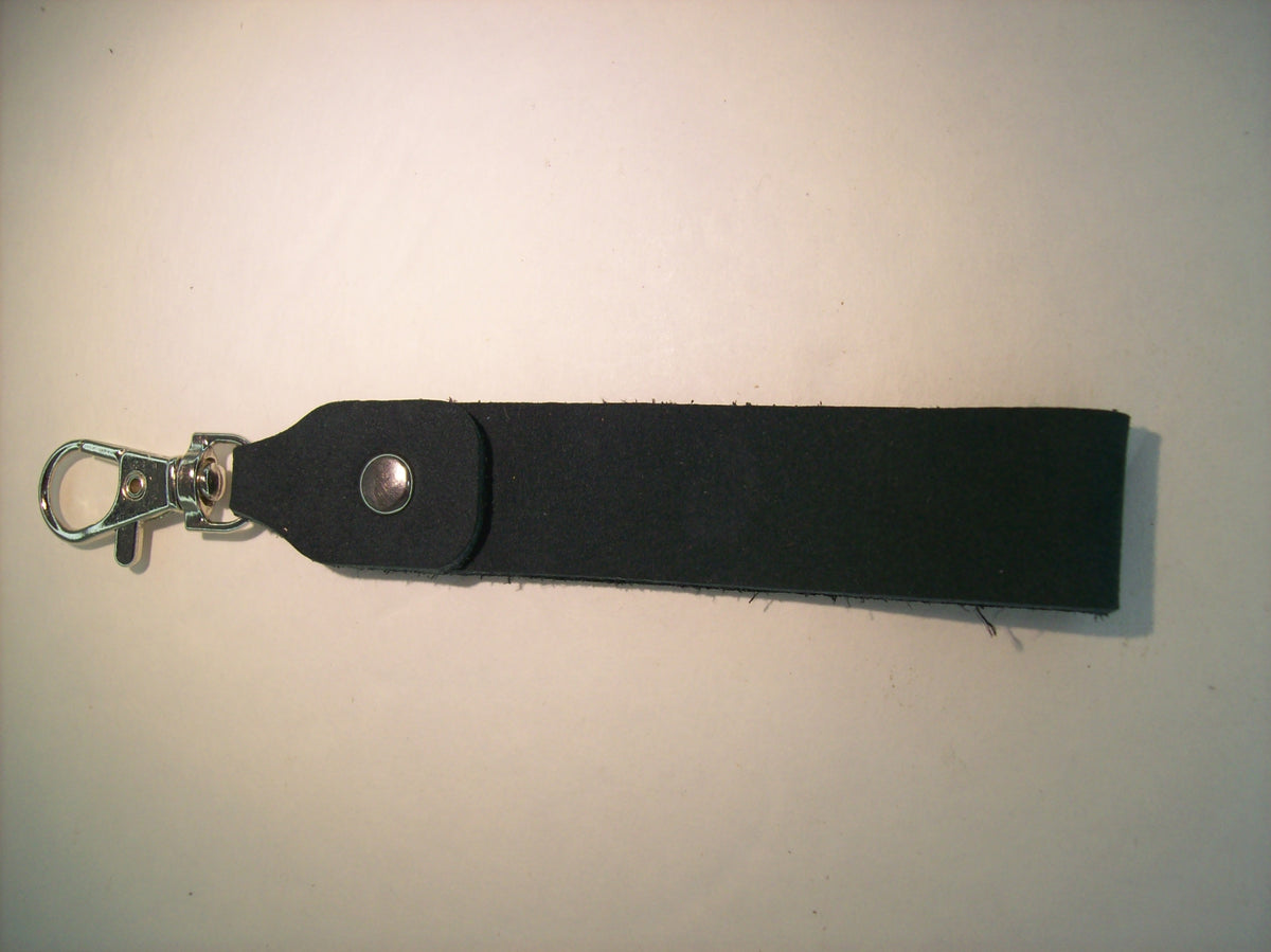 Plain Mini Leather Keychain