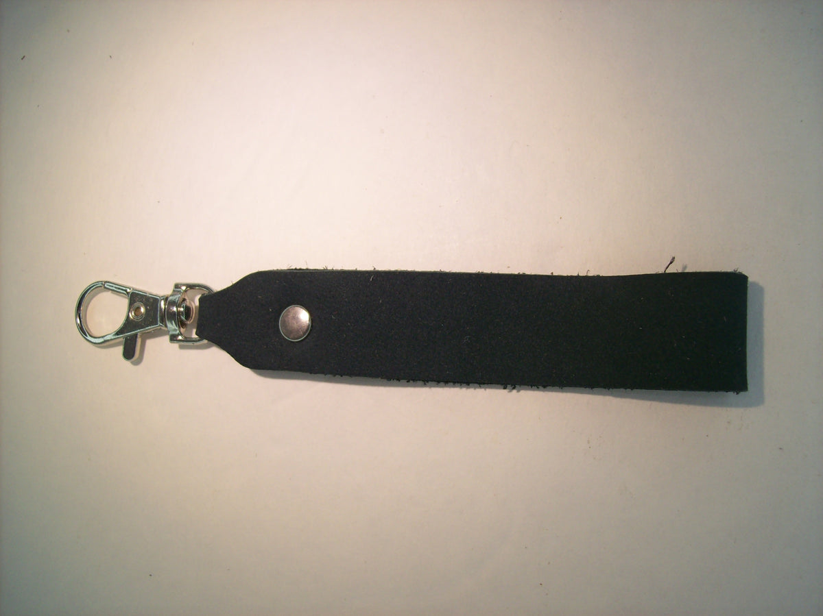 Plain Mini Leather Keychain