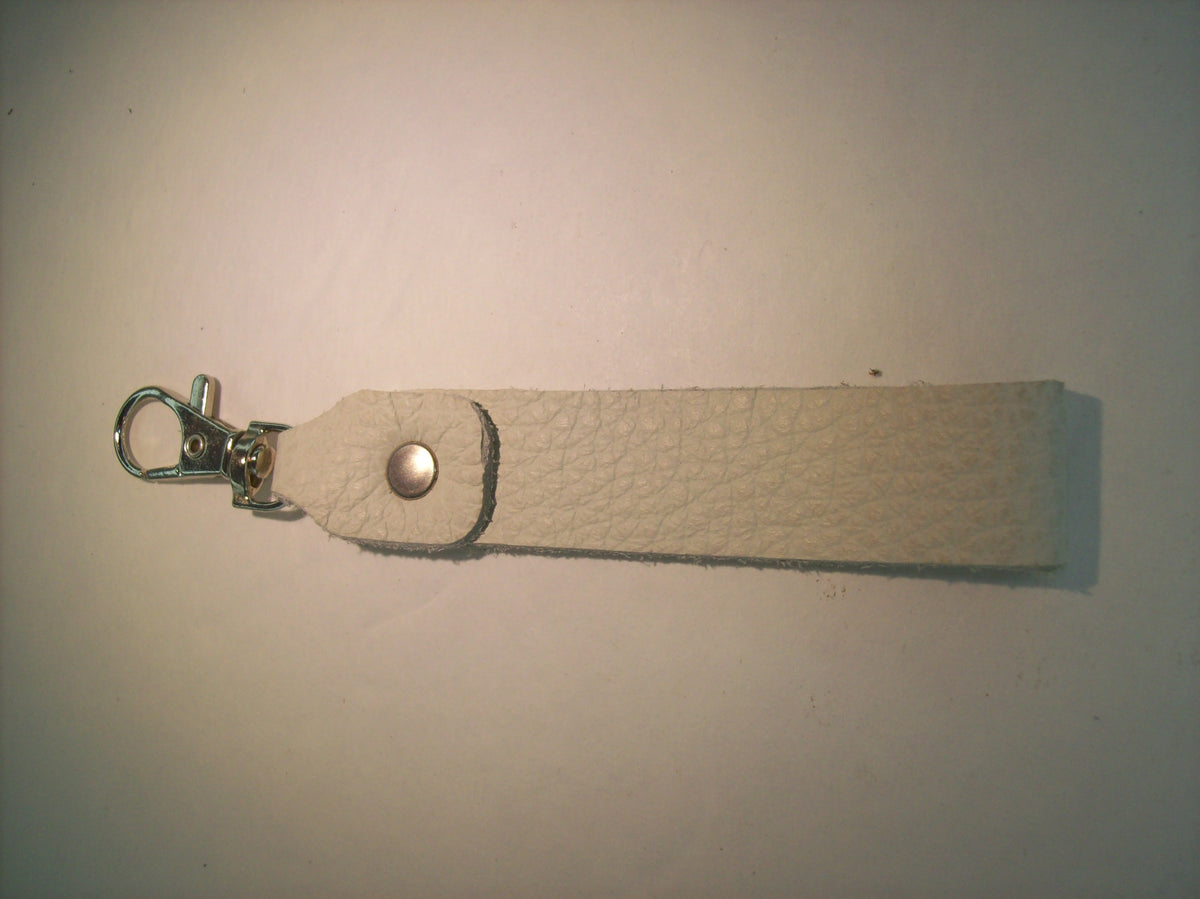 Plain Mini Leather Keychain