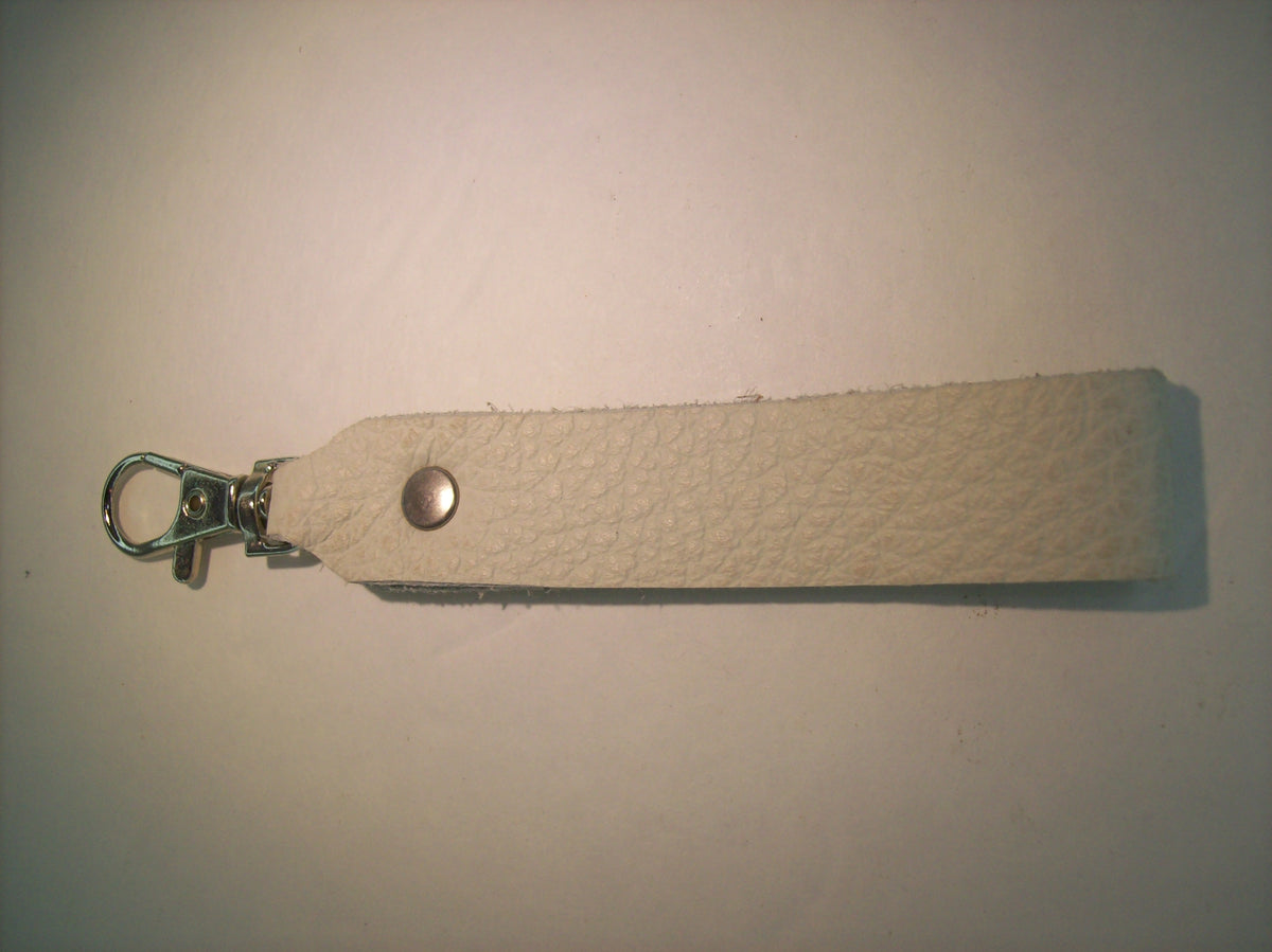Plain Mini Leather Keychain