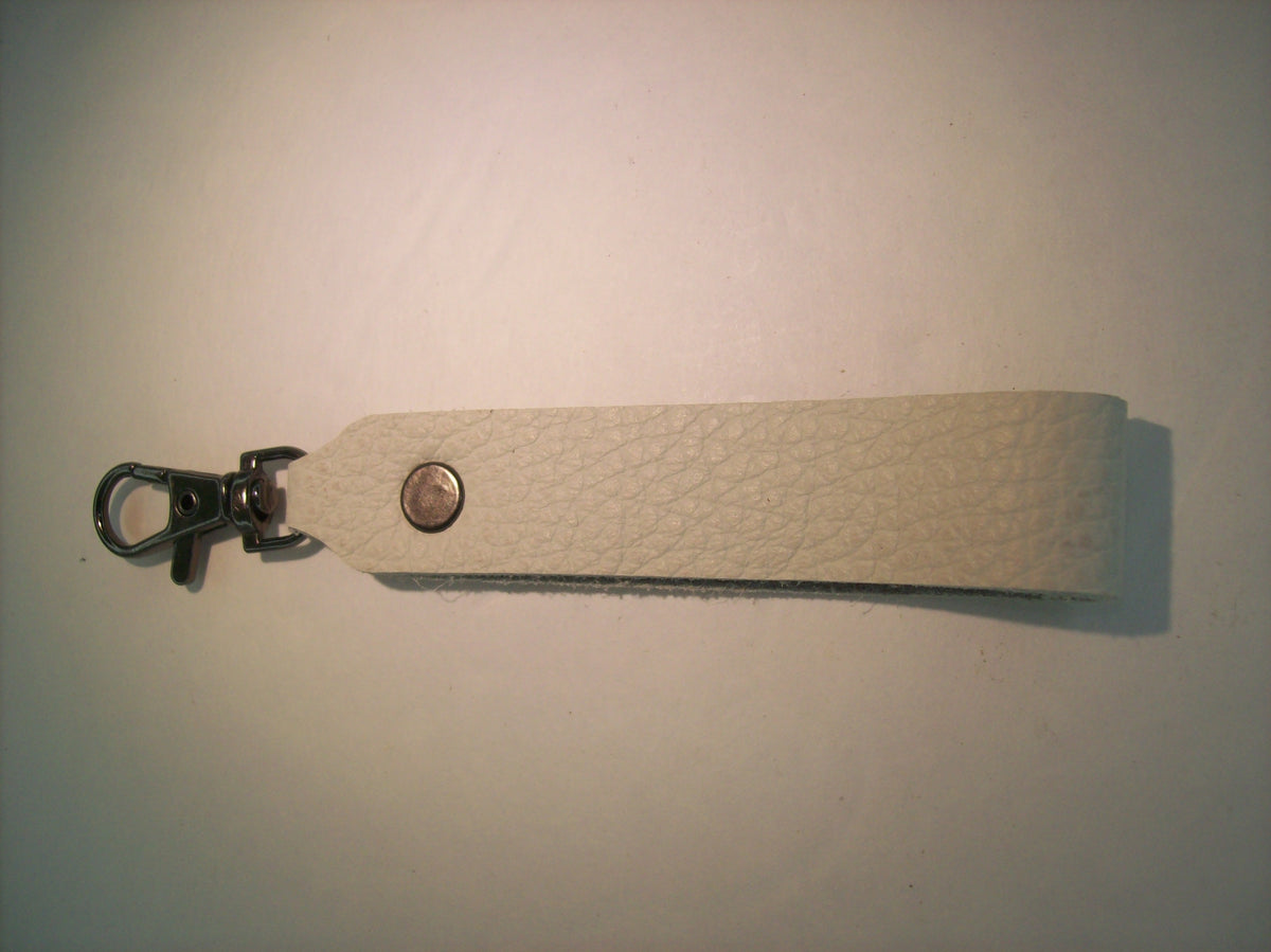 Plain Mini Leather Keychain