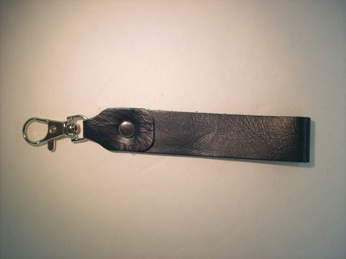Plain Mini Leather Keychain