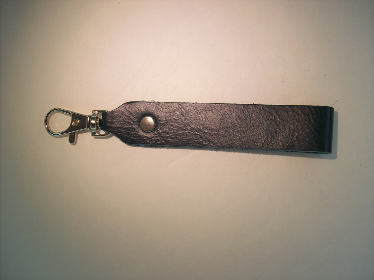 Plain Mini Leather Keychain