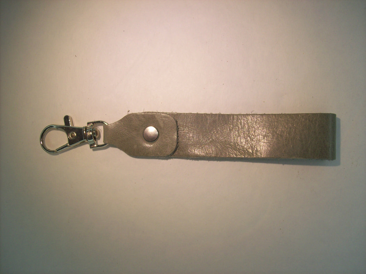 Plain Mini Leather Keychain