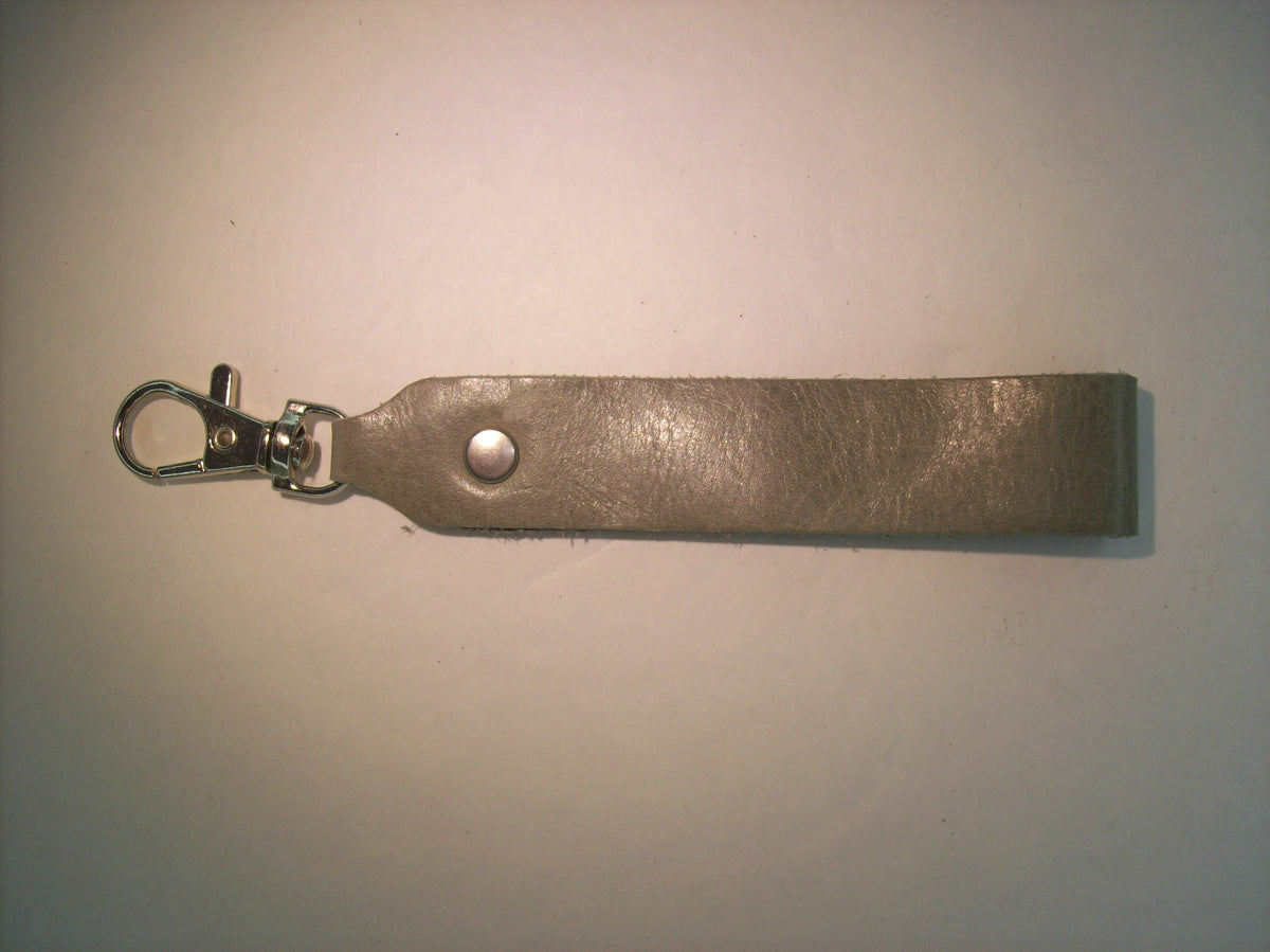 Plain Mini Leather Keychain