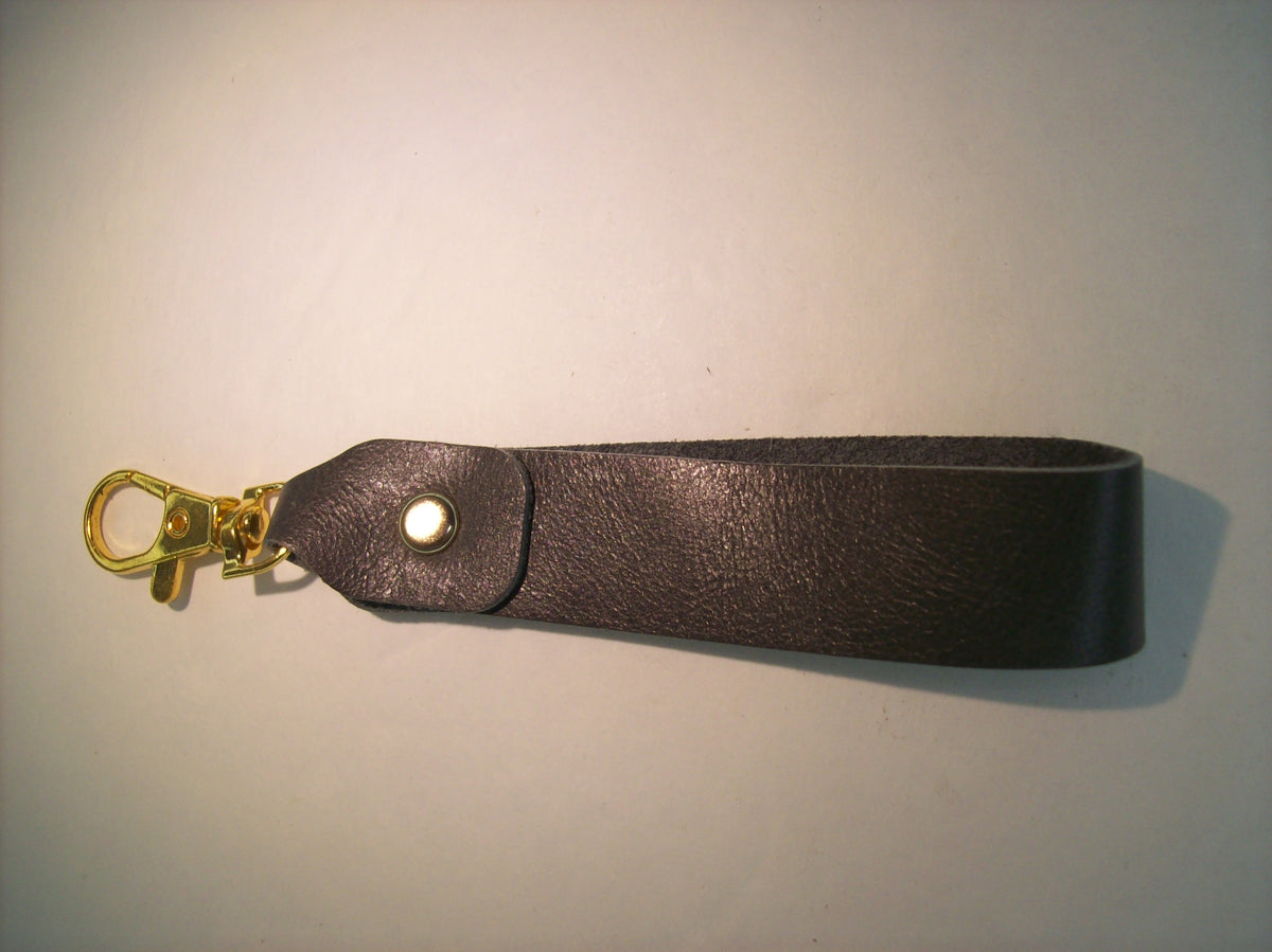 Plain Mini Leather Keychain