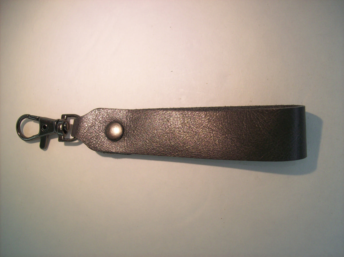 Plain Mini Leather Keychain