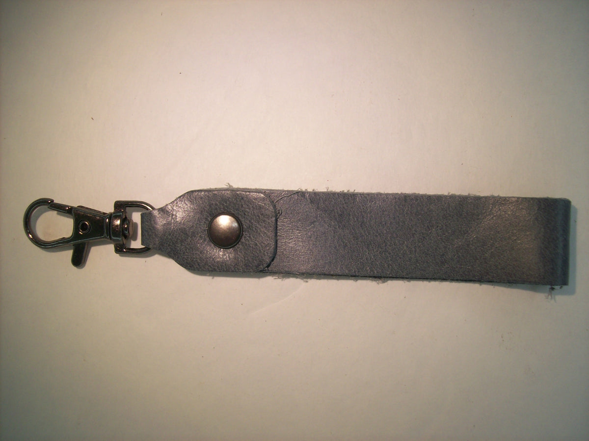 Plain Mini Leather Keychain
