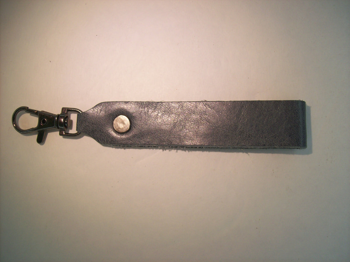 Plain Mini Leather Keychain
