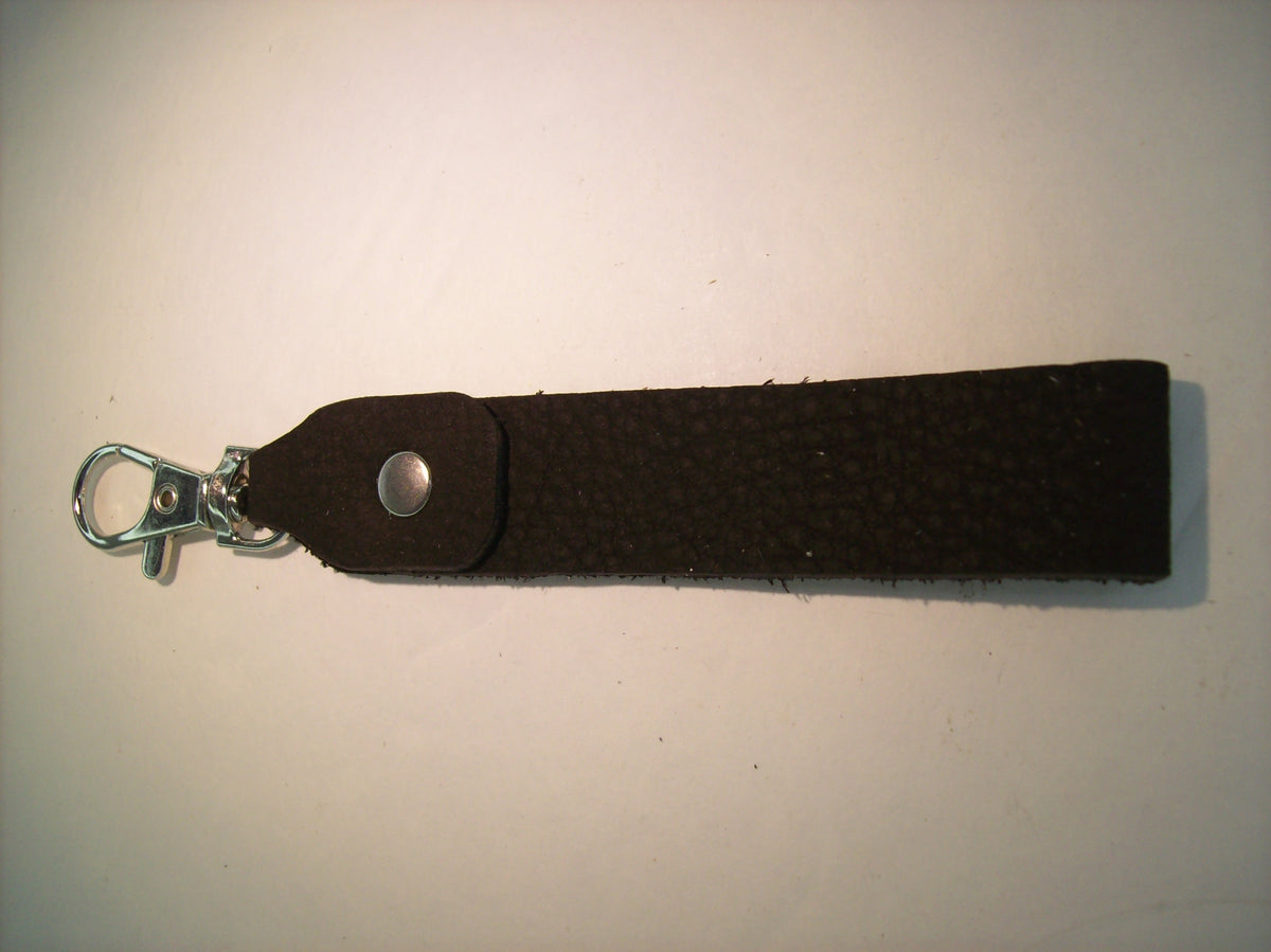 Plain Mini Leather Keychain