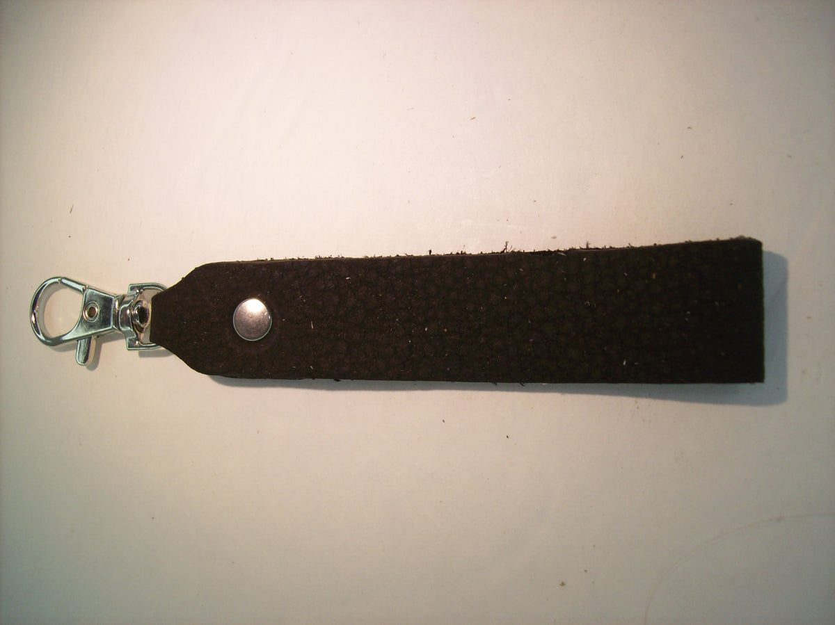 Plain Mini Leather Keychain