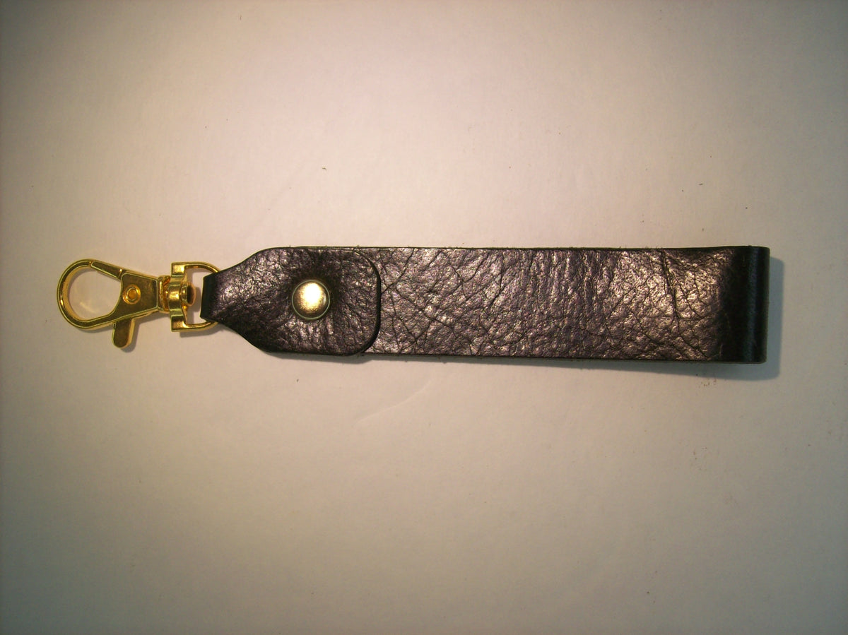 Plain Mini Leather Keychain