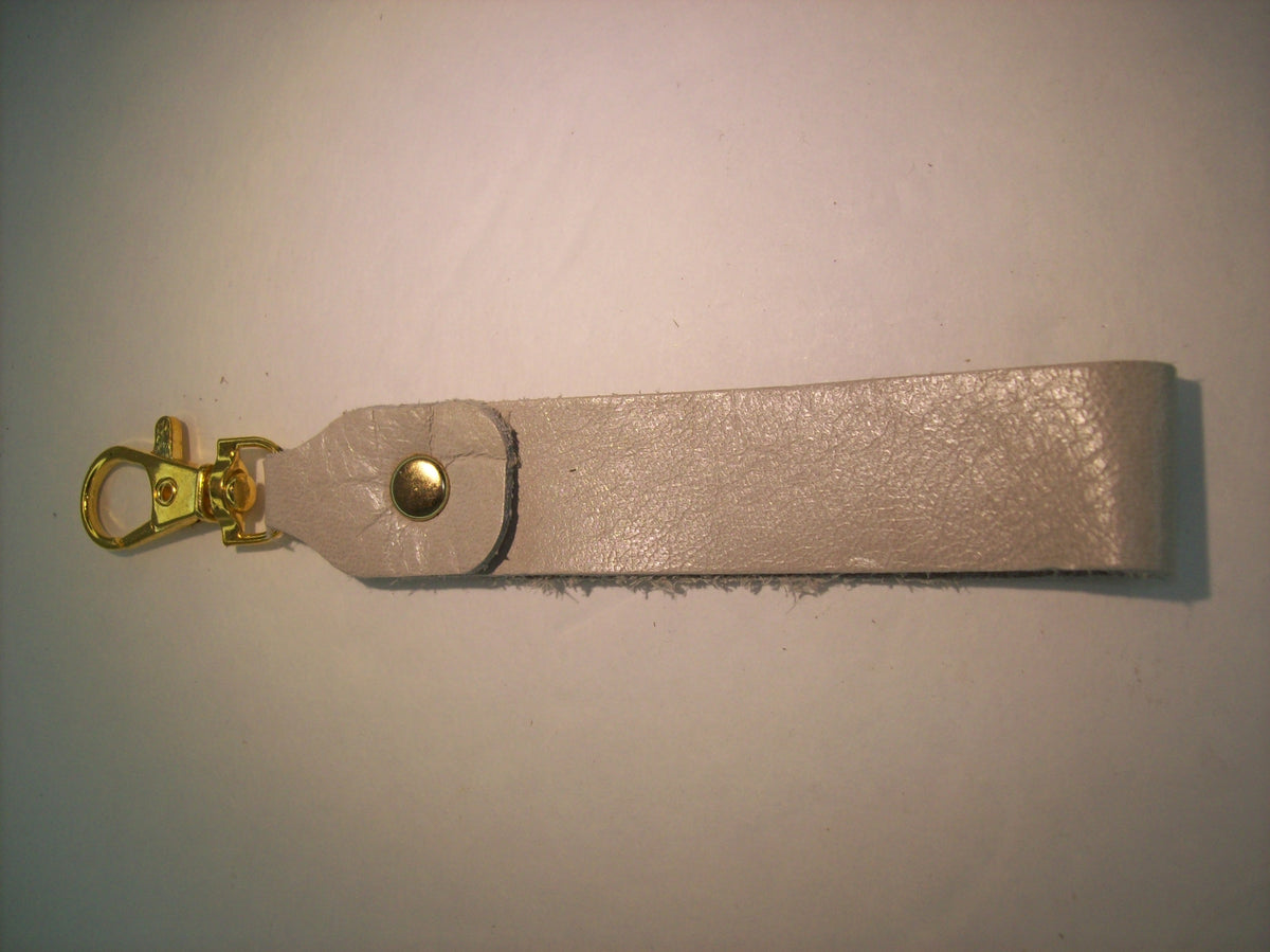 Plain Mini Leather Keychain