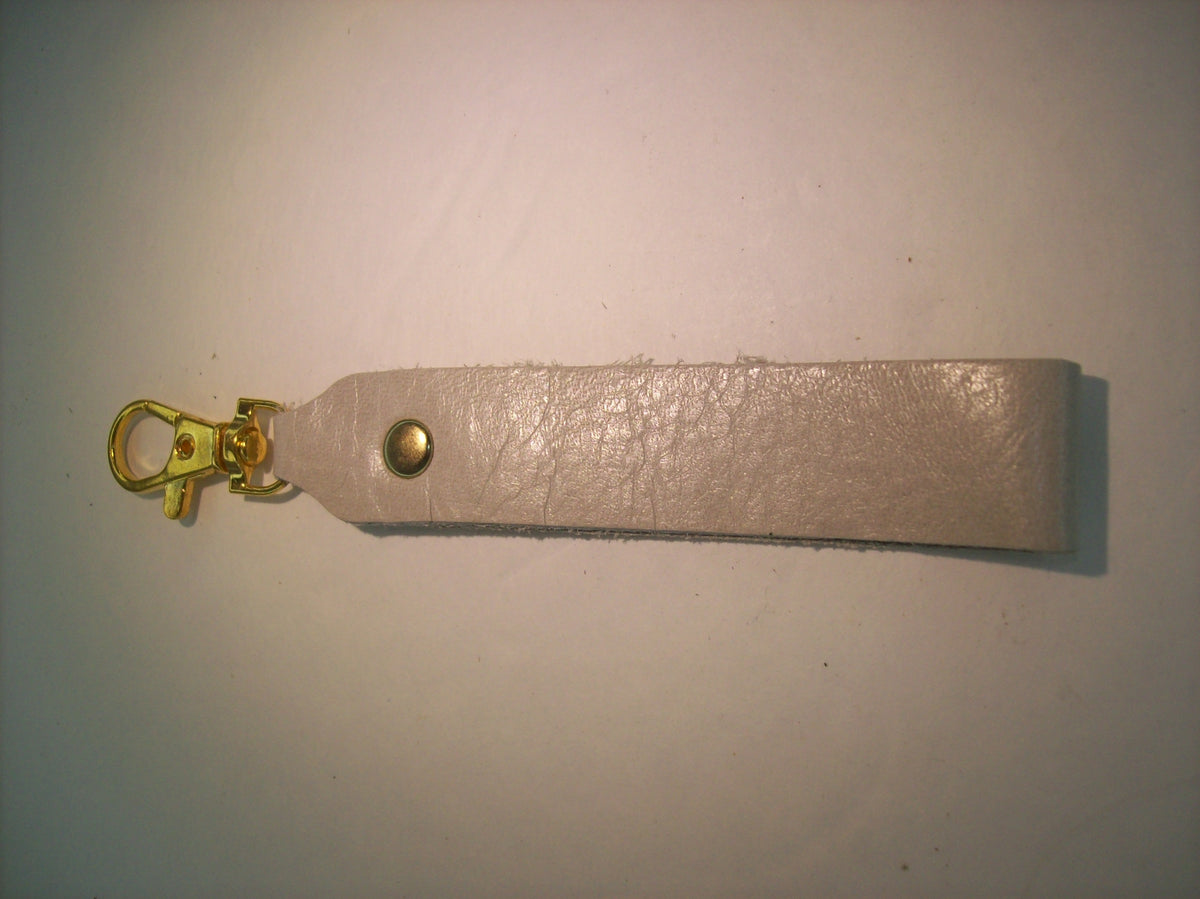Plain Mini Leather Keychain