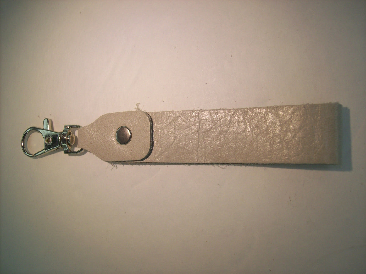 Plain Mini Leather Keychain