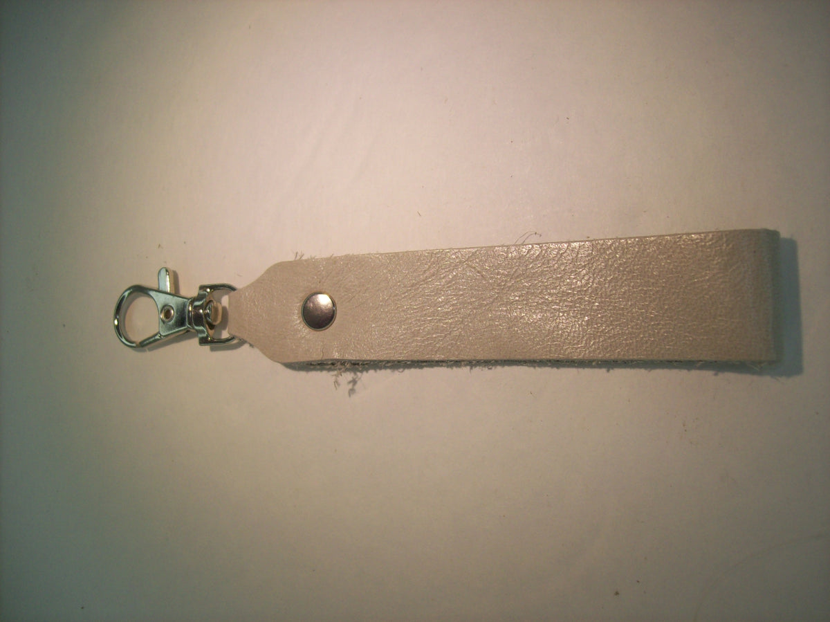 Plain Mini Leather Keychain