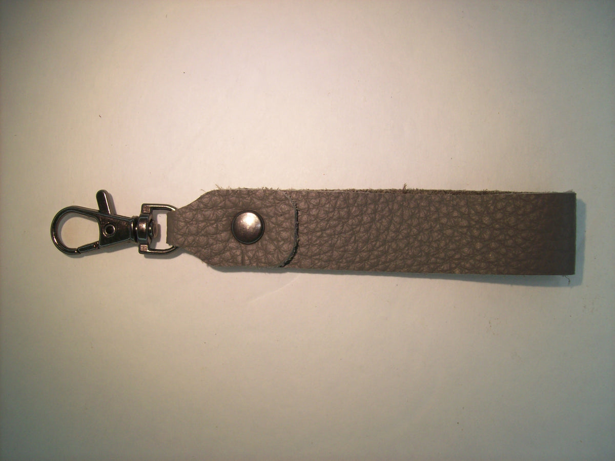 Plain Mini Leather Keychain