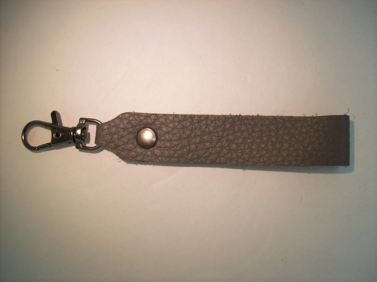 Plain Mini Leather Keychain