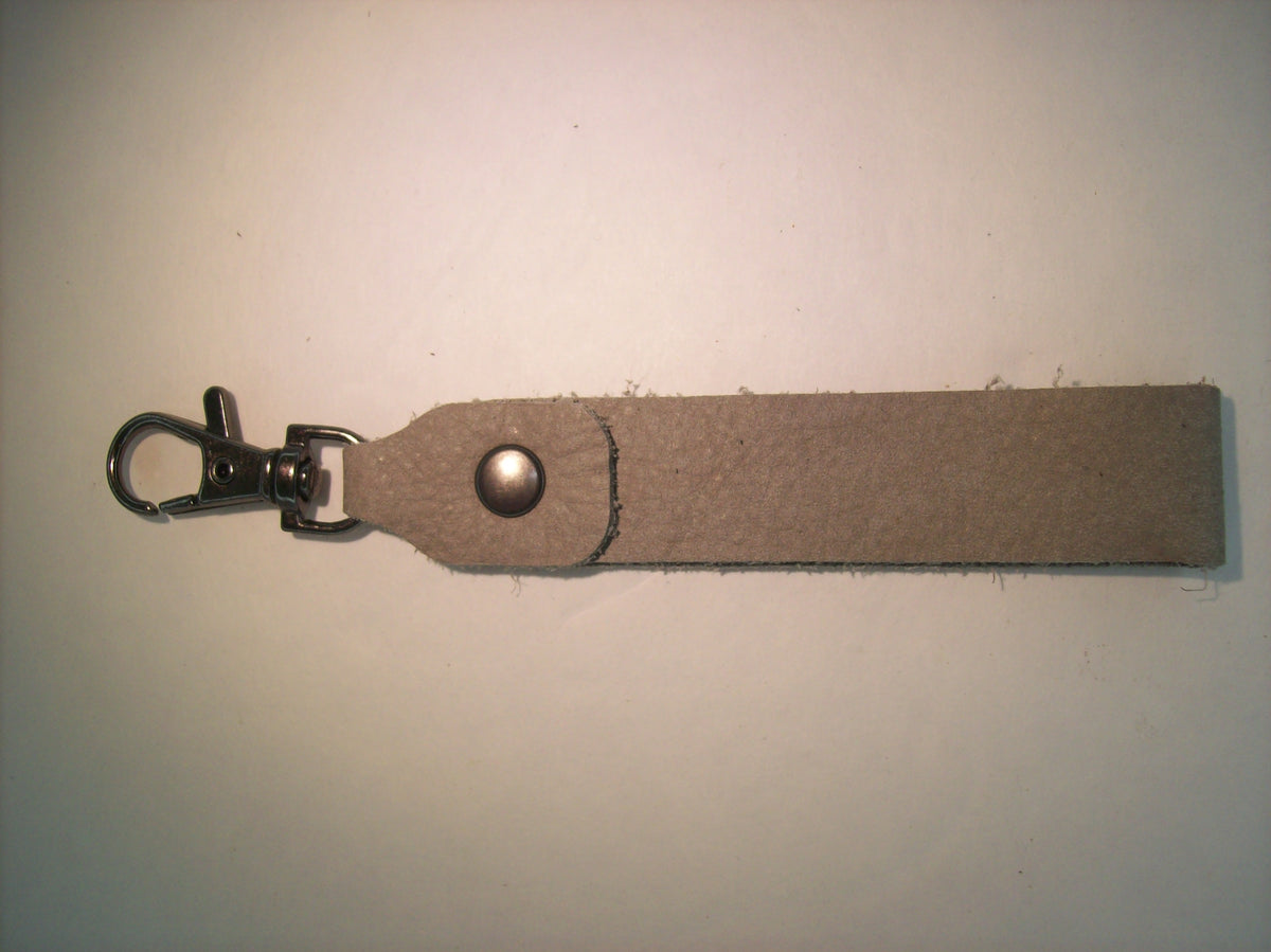 Plain Mini Leather Keychain