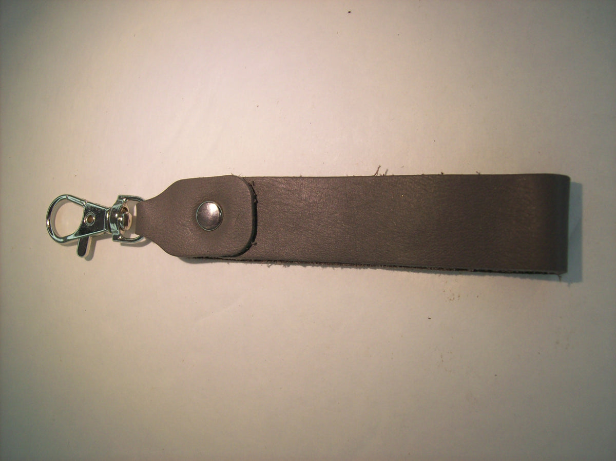 Plain Mini Leather Keychain