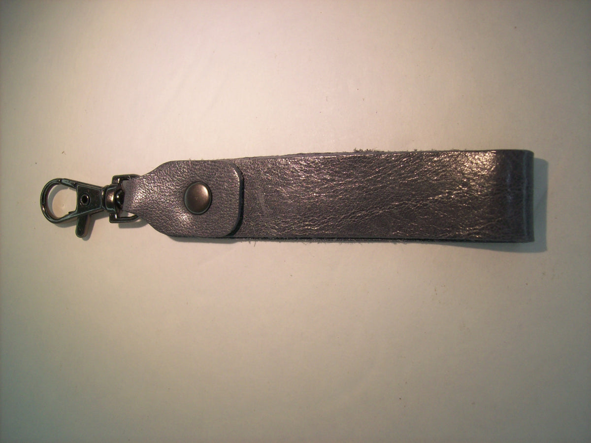 Plain Mini Leather Keychain