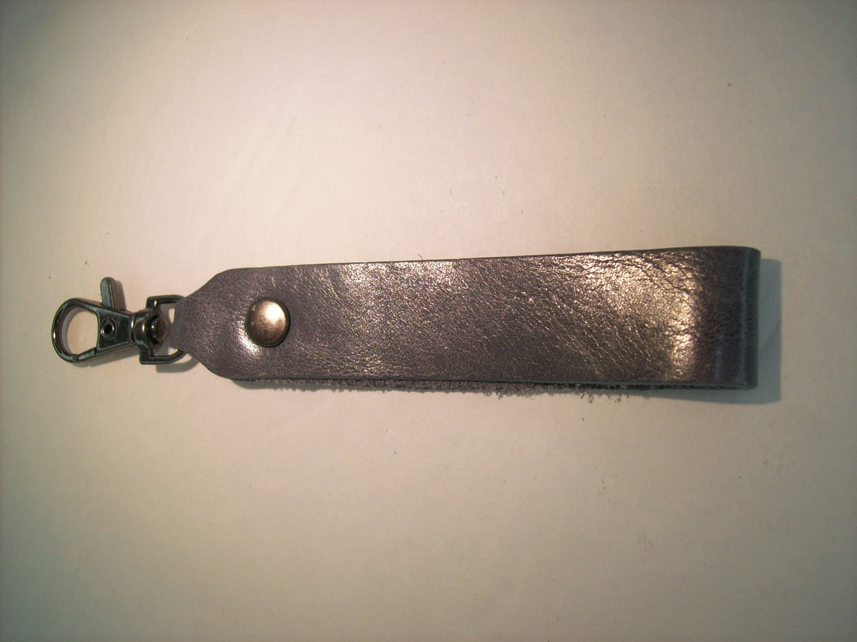 Plain Mini Leather Keychain